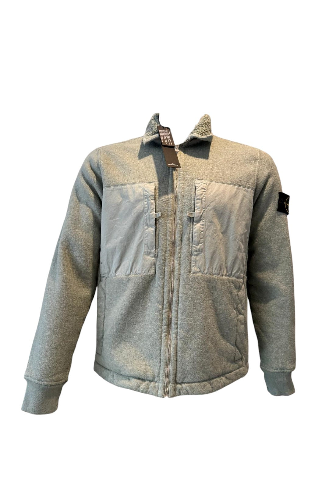 Stone Island Plated Terry Cotton Pile With Nylon TC