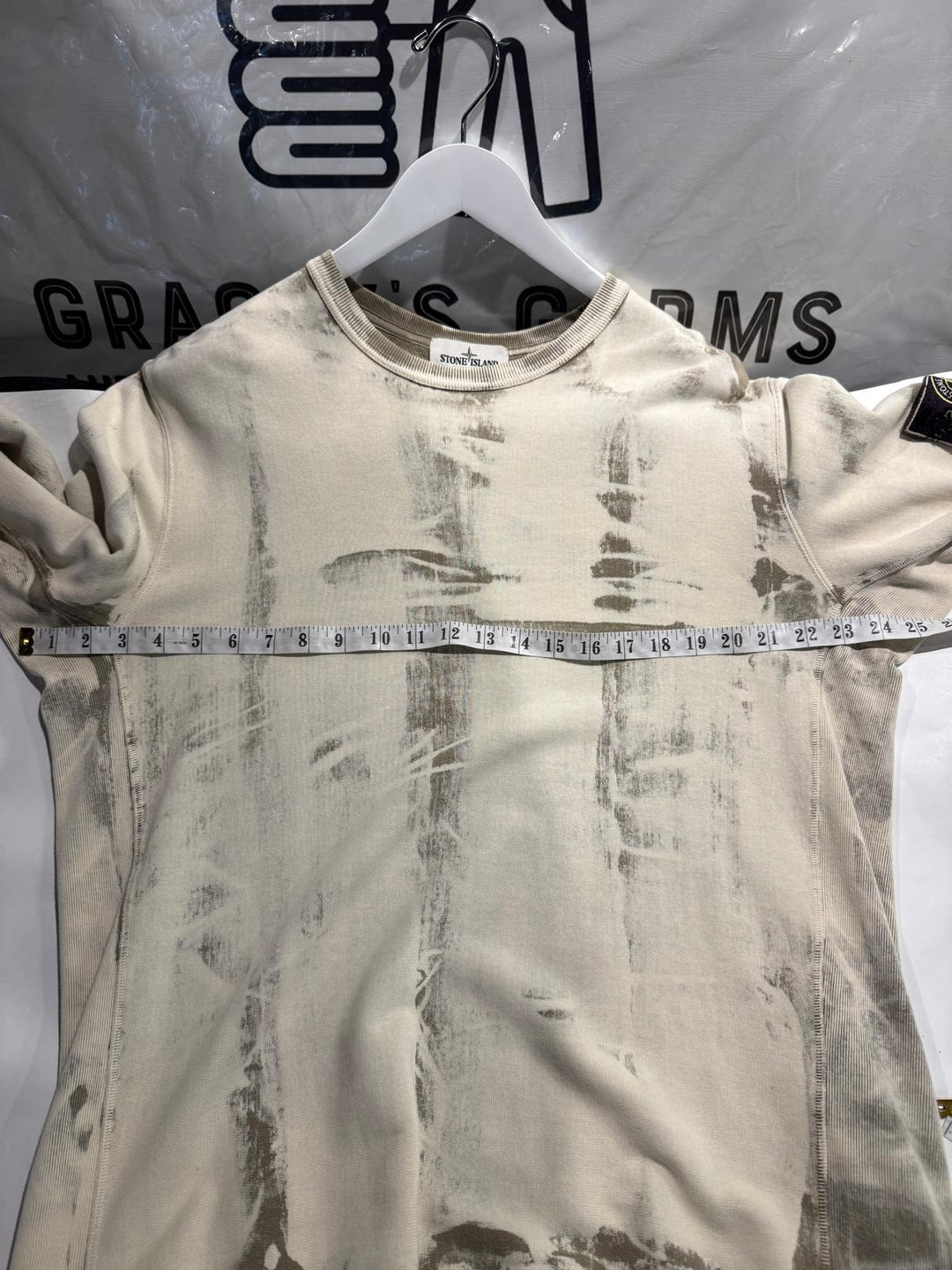 Stone Island Hand Corrosion Sweatshirt