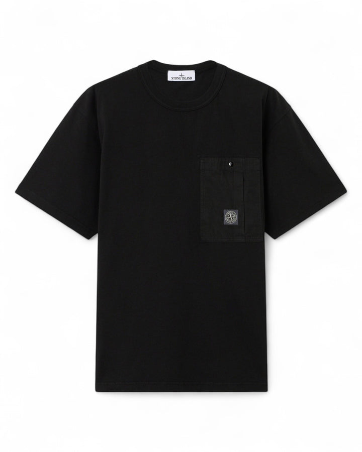 Stone Island Combed Organic Cotton Jersey Chest Pocket T-Shirt
