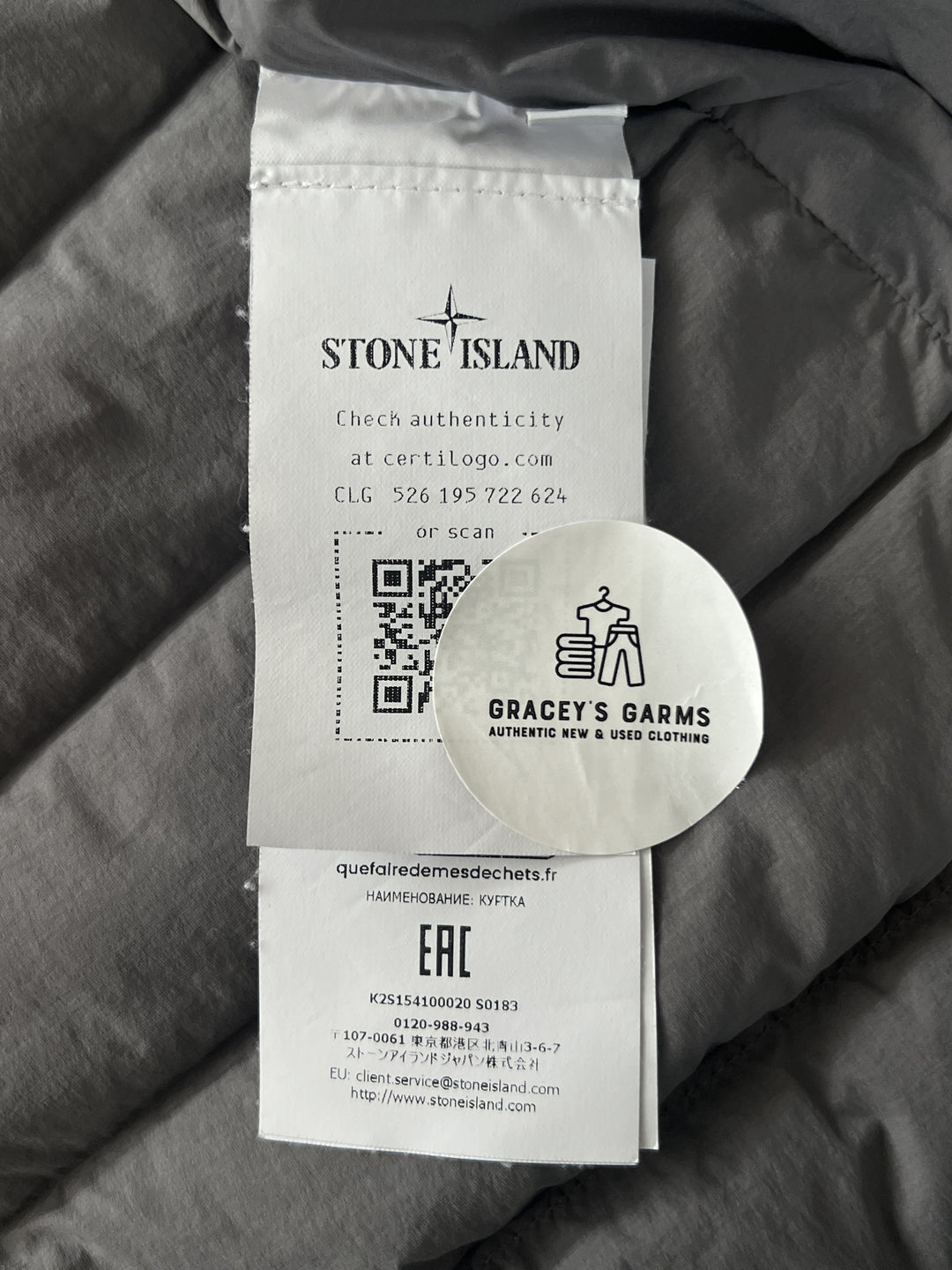 Stone Island Seamless Tunnel Nylon Down-TC