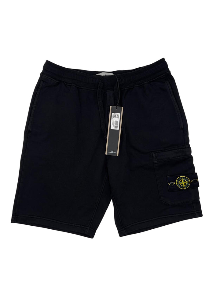 Stone Island Organic Cotton Fleece Shorts