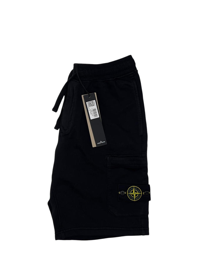 Stone Island Organic Cotton Fleece Shorts