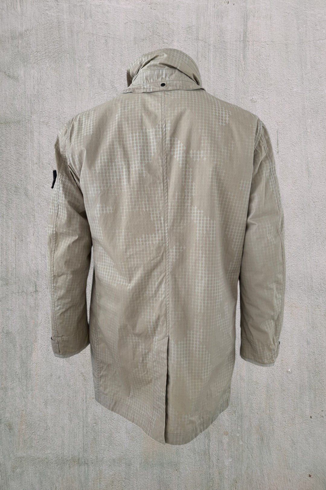 Stone Island Ice Jacket SI Check Grid Camo