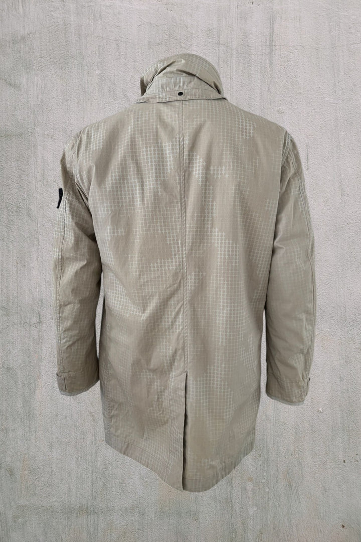 Stone Island Ice Jacket SI Check Grid Camo