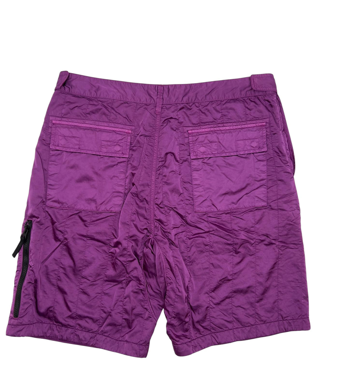 Stone Island Econyl Nylon Cargo Bermuda Shorts