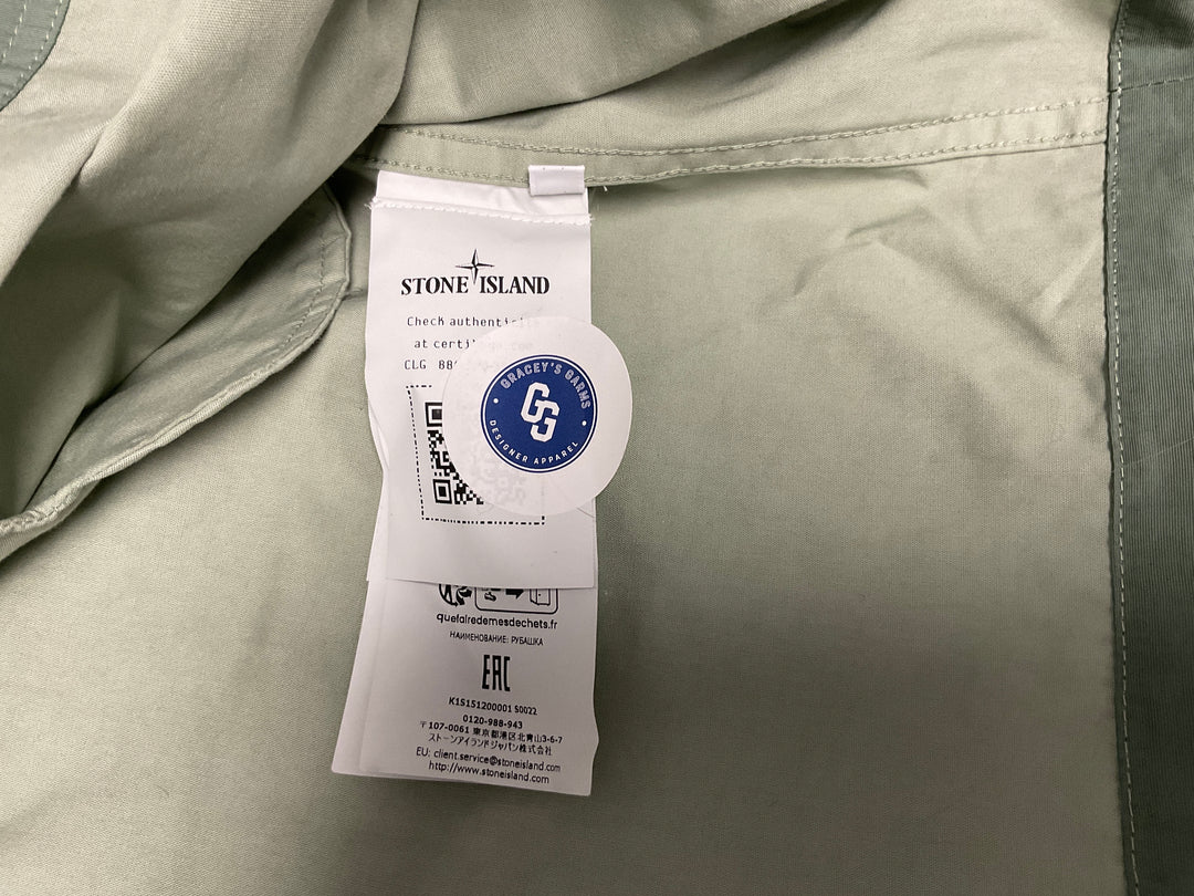 Stone Island Mussola Gommata-TC Shirt Jacket