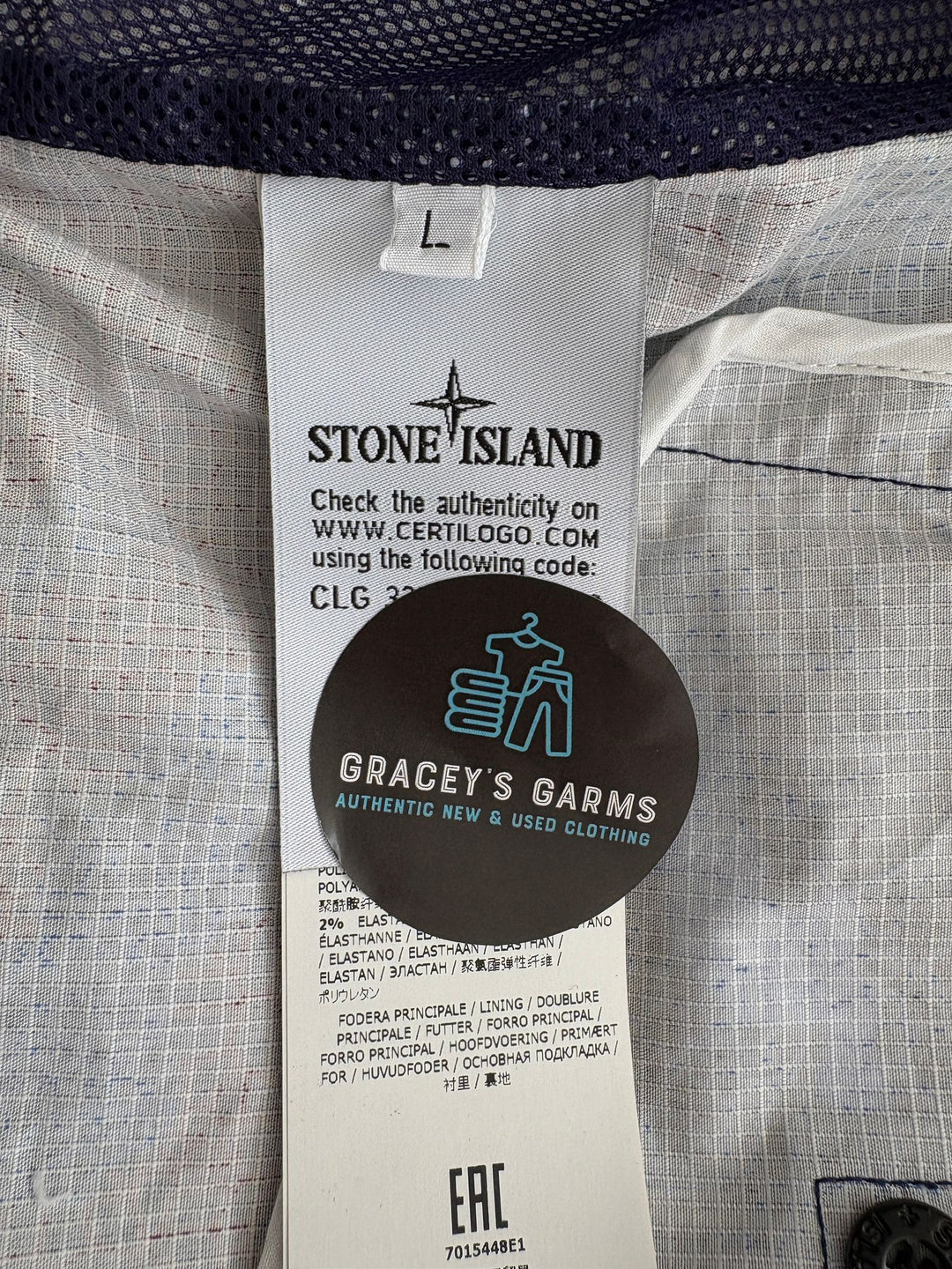 Stone Island Printed Heat Reactive Jacket