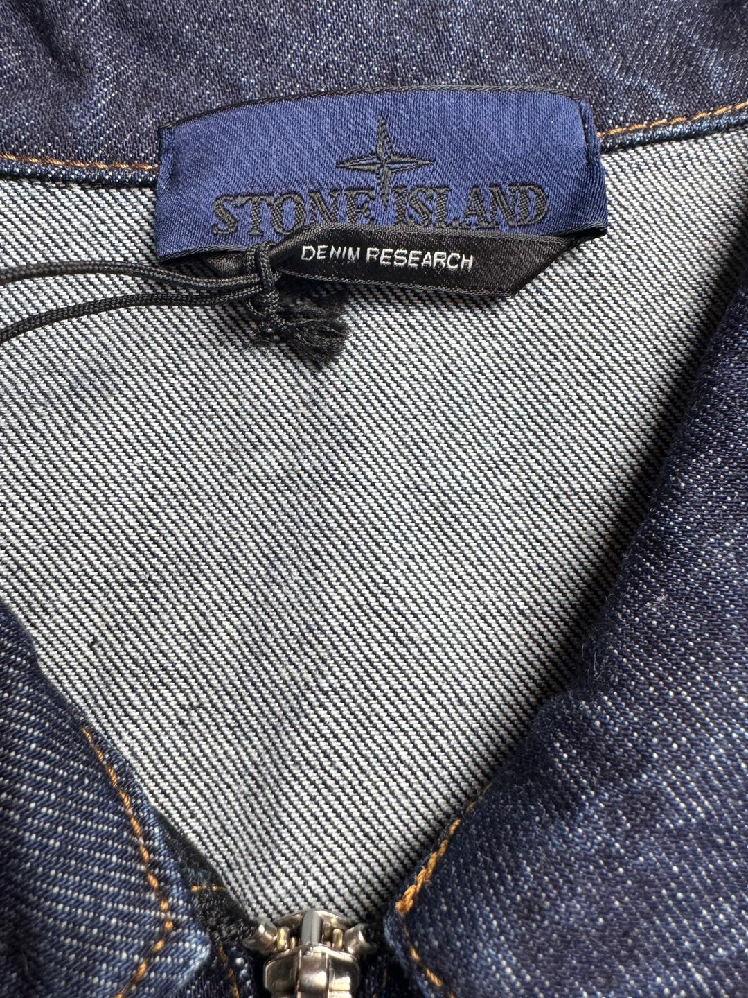 Stone Island Denim Research Indigo Denim-Rinsed Overshirt