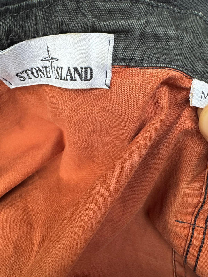 Stone Island Red Tortoise Shell Camo Hooded Jacket