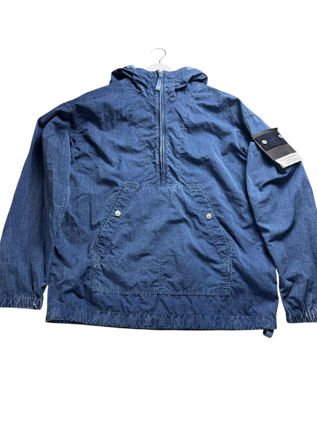 Stone Island Hollow Fibre Nylon Indigo-TC+Marmo Corrosion Anorak