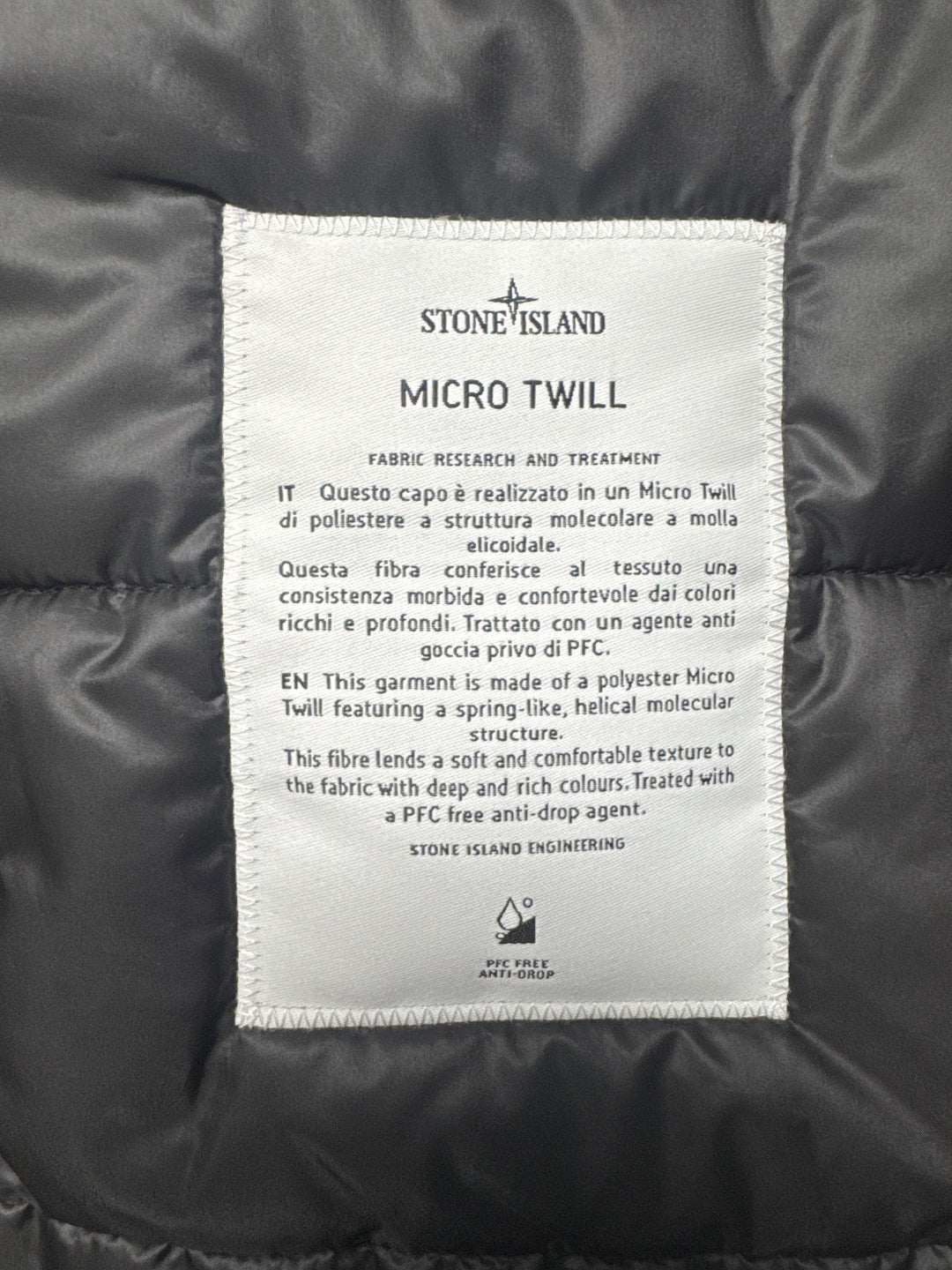 Stone Island Micro Twill Padded Field Jacket