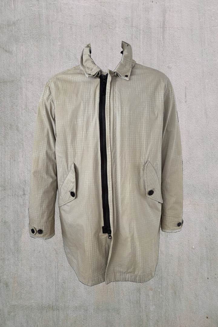 Stone Island Ice Jacket SI Check Grid Camo