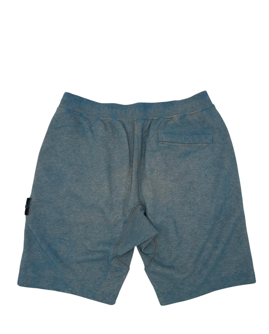 Stone Island Organic Cotton Fleece Dust Treatment Shorts