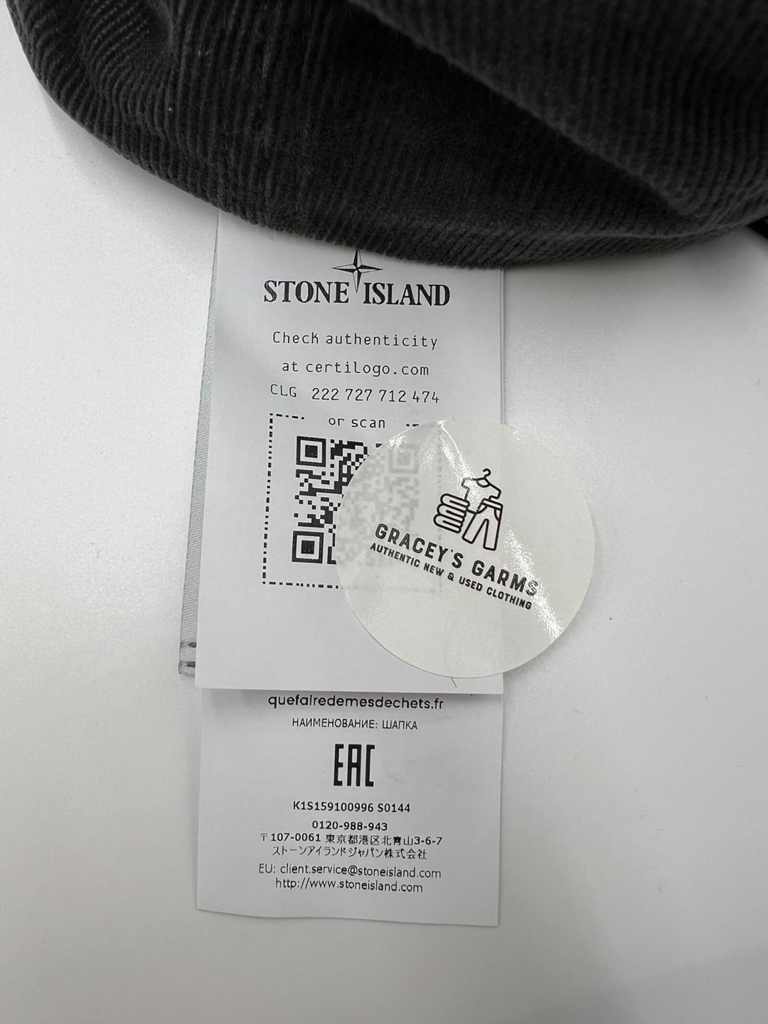 Stone Island Micro Cord Cap