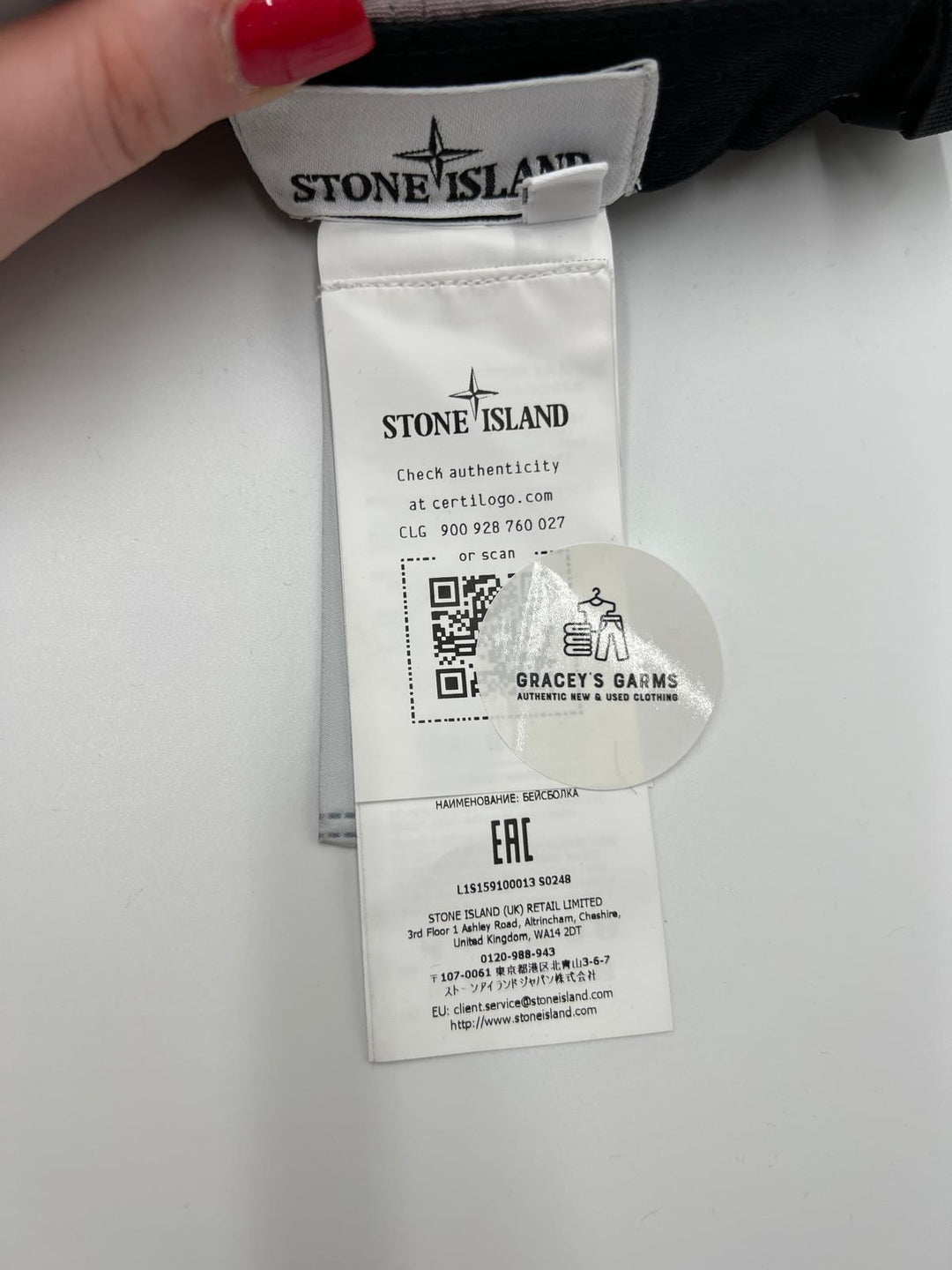 Stone Island Cotton Reps Cap