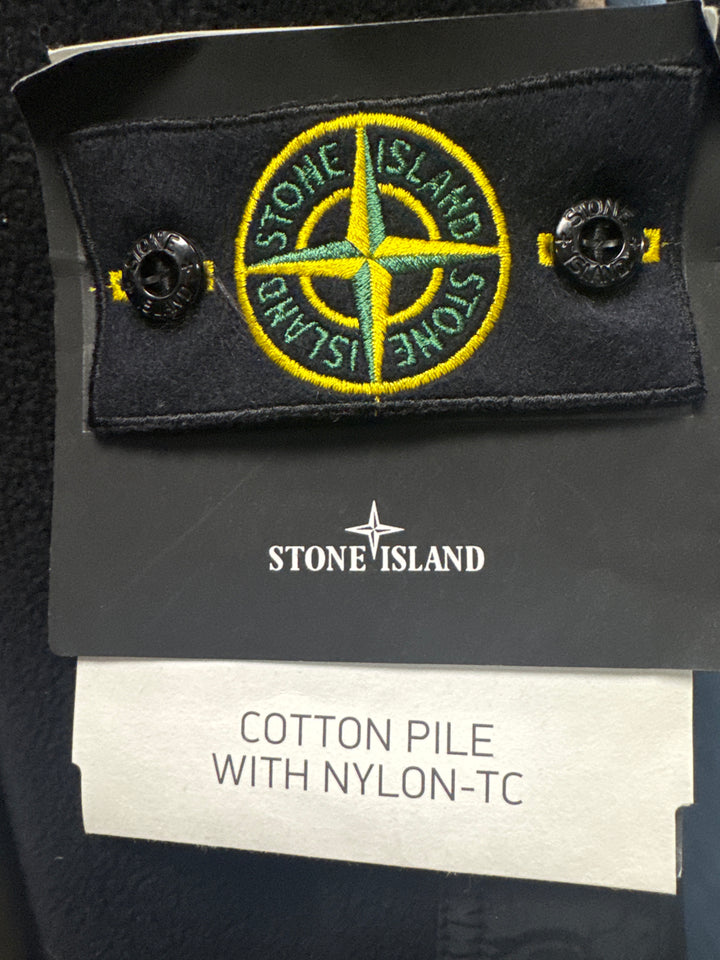Stone Island Cotton Pile with Nylon-TC Zip-Up Fleece
