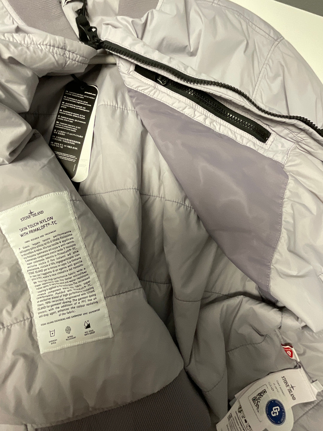 Stone Island Skin Touch Nylon-TC with Primaloft-TC Bomber Jacket