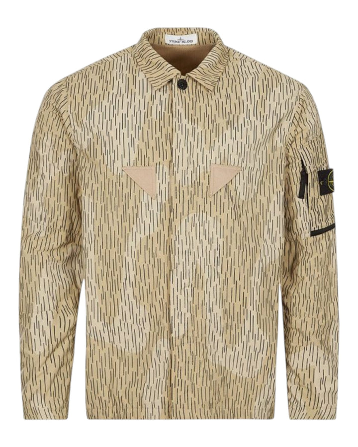 Stone Island Reflective Rain Camo Overshirt