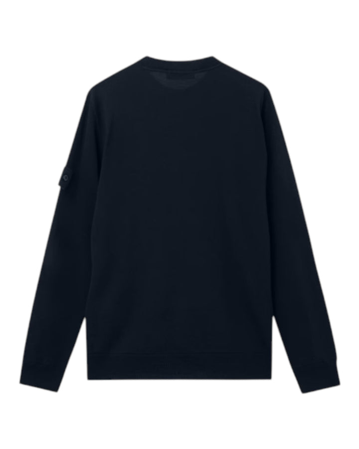 Stone Island Ghost Light Pure RWS Wool Crewneck Jumper