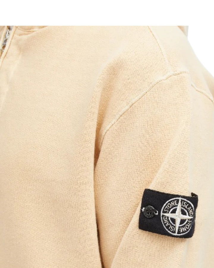 Stone Island Closed Loop Tinto Terra Half Zip Hoodie
