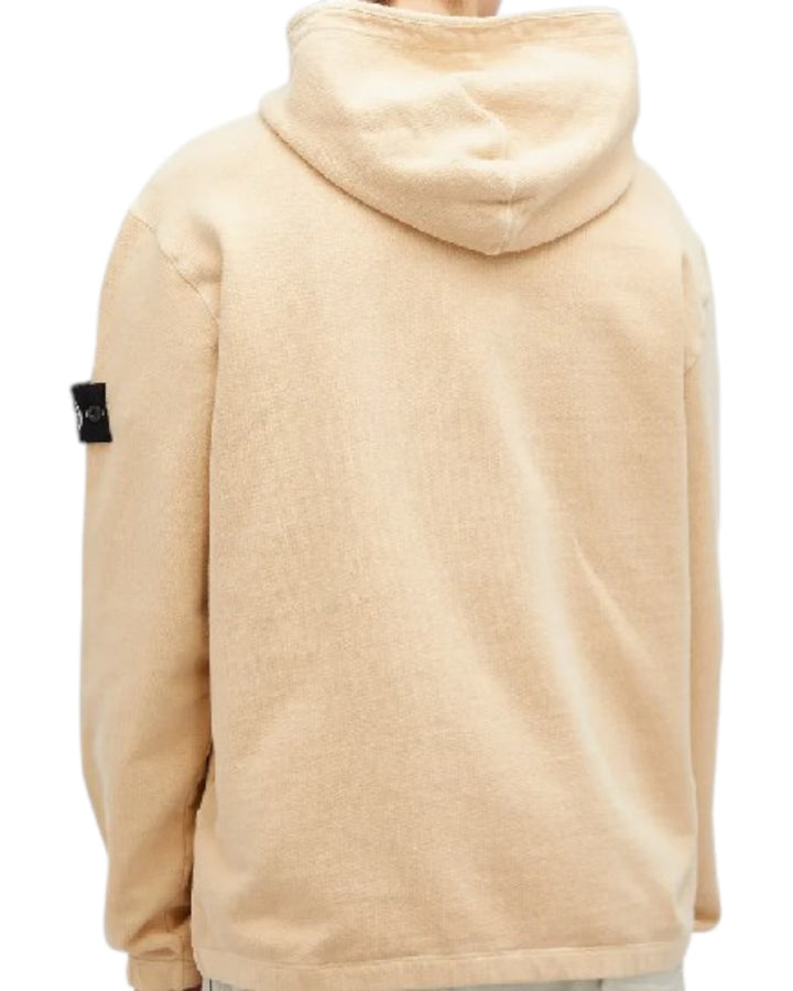Stone Island Closed Loop Tinto Terra Half Zip Hoodie