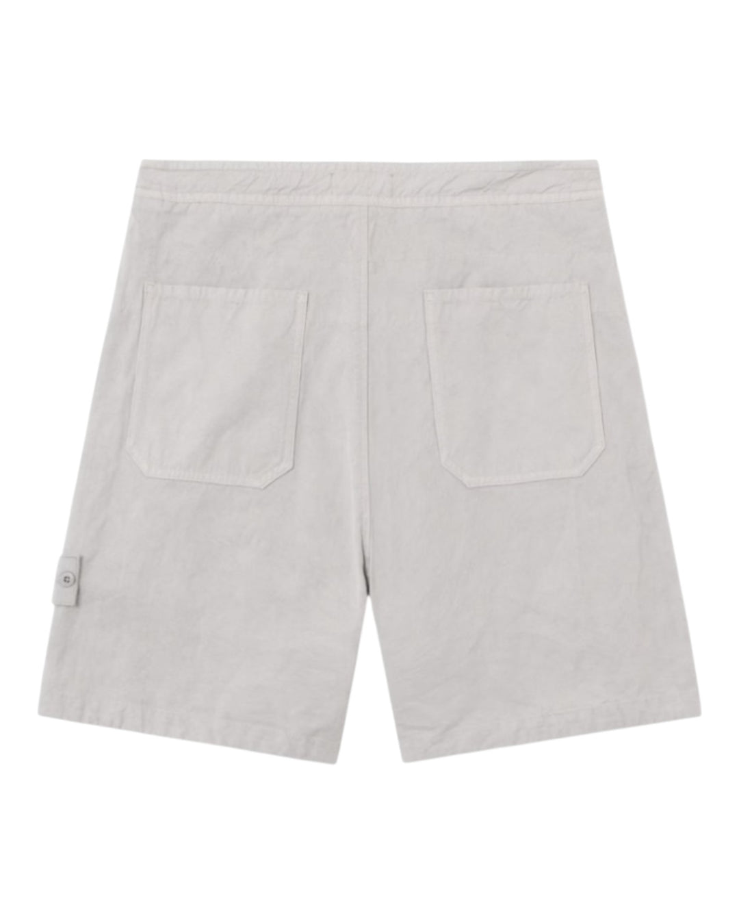 Stone Island Ghost Piece Cotton Linen Canvas Bermuda Shorts Type CO