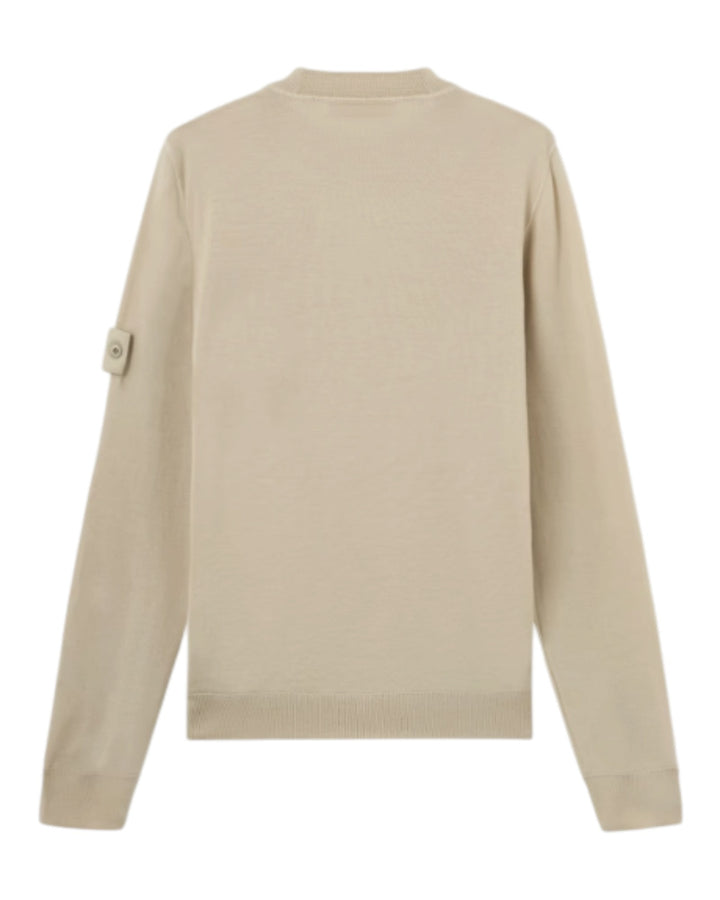 Stone Island Light Pure RWS Wool Crewneck Jumper