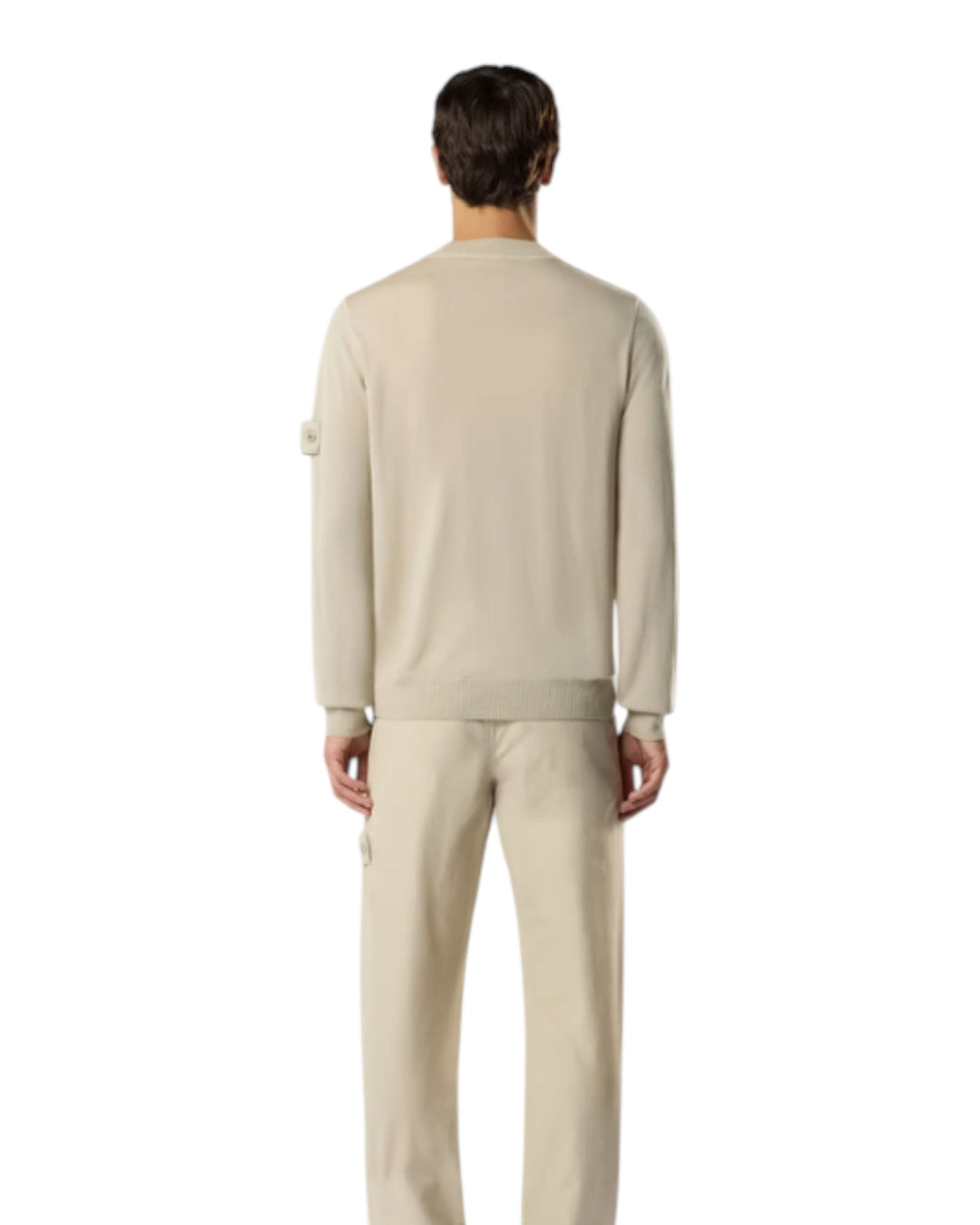 Stone Island Light Pure RWS Wool Crewneck Jumper