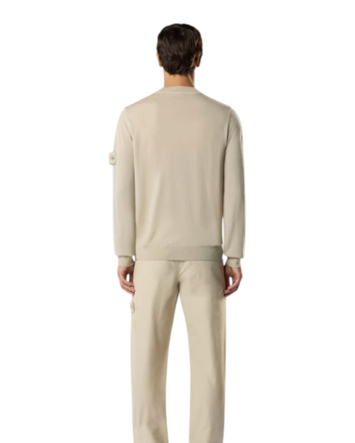 Stone Island Light Pure RWS Wool Crewneck Jumper