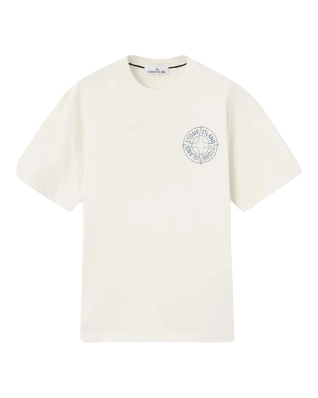 Stone Island Outline Compass Organic Cotton Jersey T-Shirt