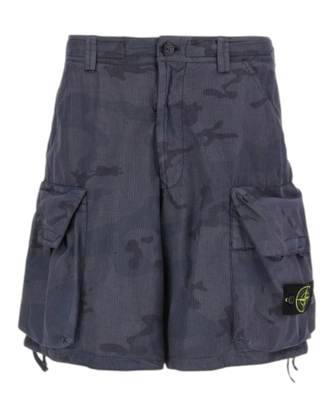 Stone Island Faded Camo Ripstop-TC Cargo Shorts