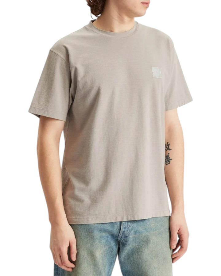 Stone Island Ghost Organic Cotton Jersey Crepe Compass Patch T-Shirt