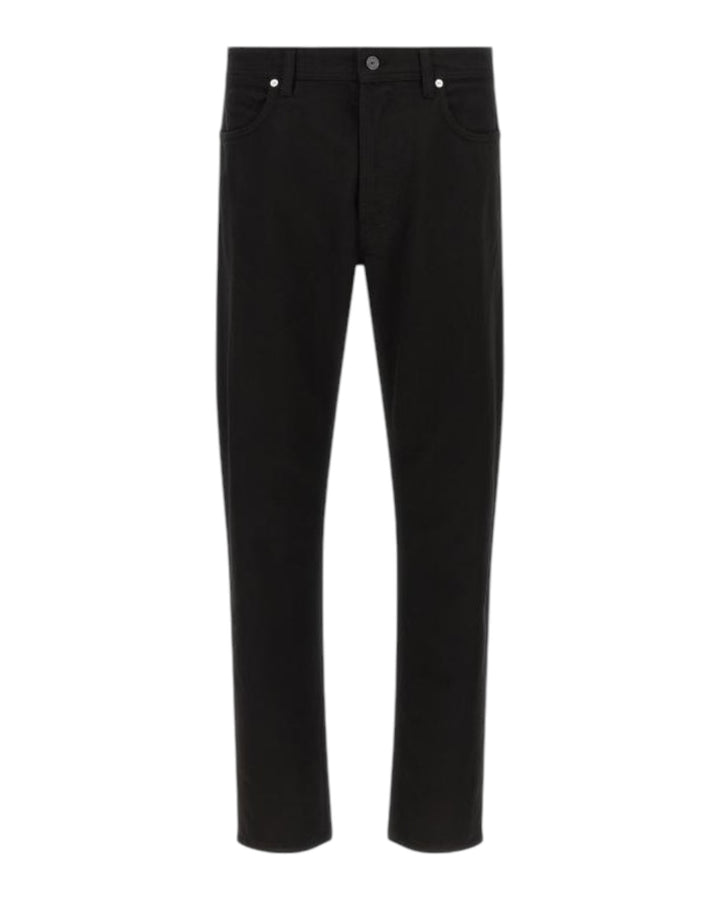 Stone Island Bull Denim-TC Straight Fit Jeans - Black