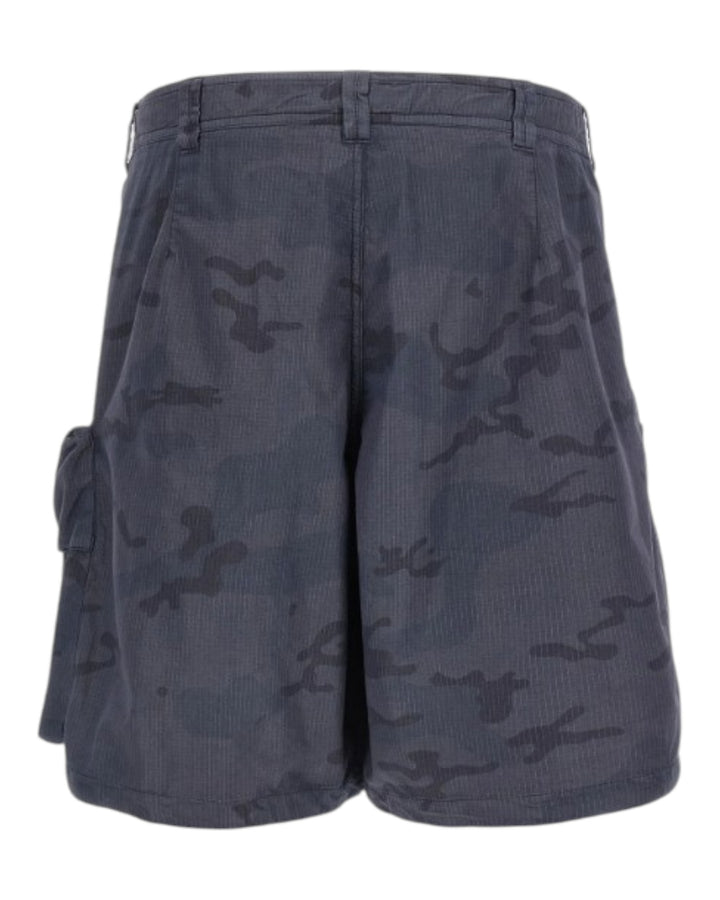 Stone Island Faded Camo Ripstop-TC Cargo Shorts