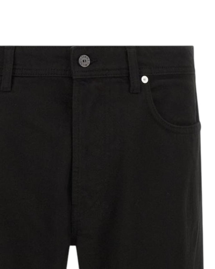 Stone Island Bull Denim-TC Straight Fit Jeans - Black