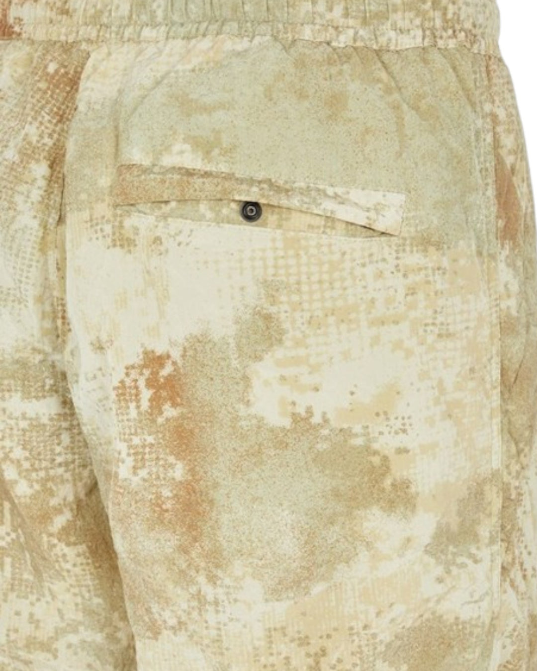 Stone Island Dissolving Grid Camo on Econyl® Regenerated Nylon Cargos