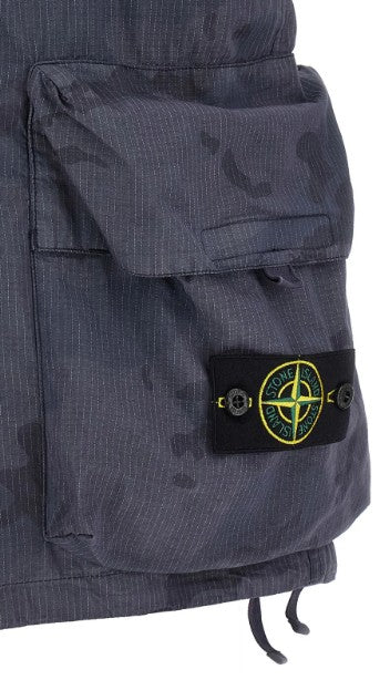 Stone Island Faded Camo Ripstop-TC Cargo Shorts