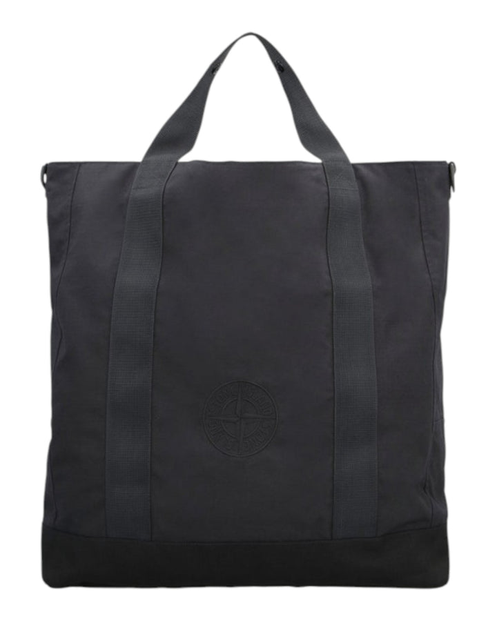 Stone Island Aggressive Gommato Compass Logo Crossbody Travel Tote Bag