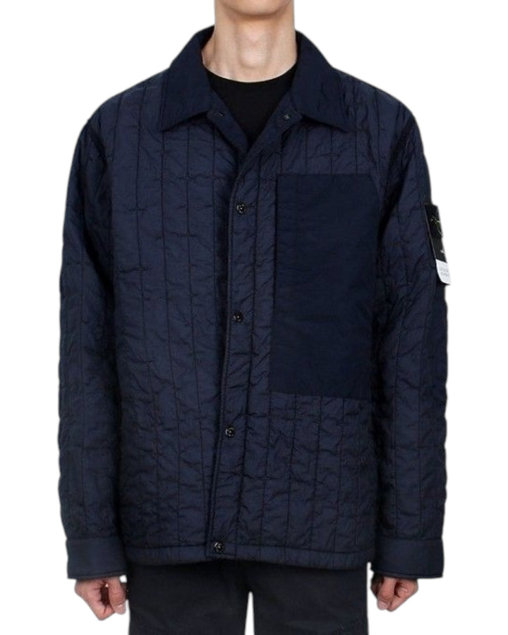 Stone Island Ultralight Nylon Quilted TC Jacket with Anti-Drop