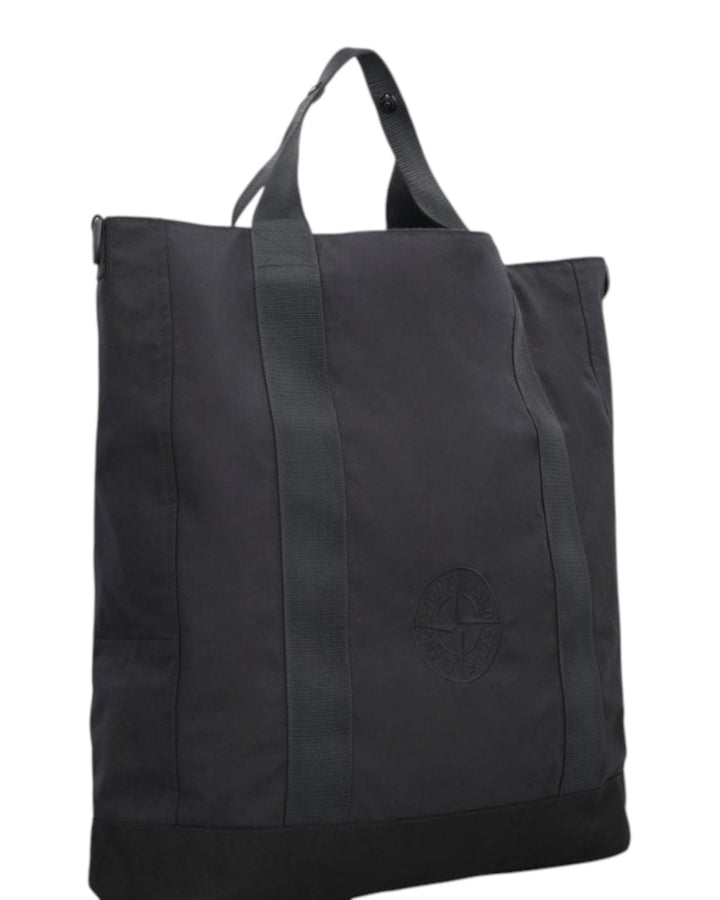 Stone Island Aggressive Gommato Compass Logo Crossbody Travel Tote Bag