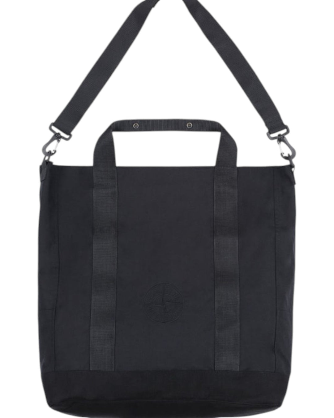 Stone Island Aggressive Gommato Compass Logo Crossbody Travel Tote Bag