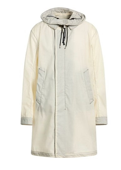 Emporio Armani x C.P Company cinquanta Parka Jacket in Wool Gum