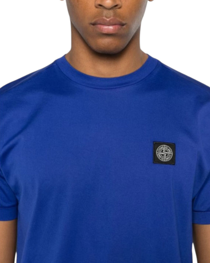 Stone Island Slim Fit T-Shirt with Compass Patch Logo