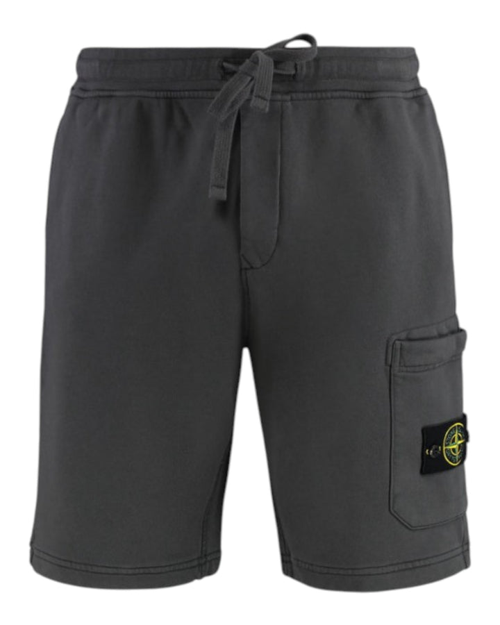 Stone Island Organic Cotton Fleece Shorts