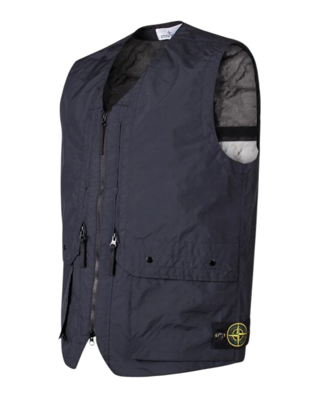 Stone Island Metal Lamina Poly Ripstop Utility Vest (Gilet)
