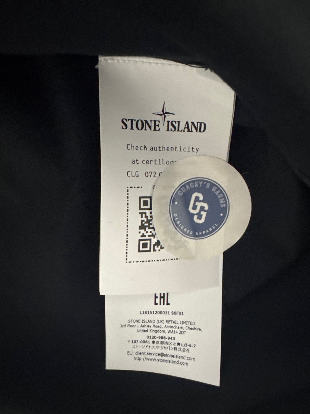 Stone Island Ghost All Weather Cotton Canvas Overshirt