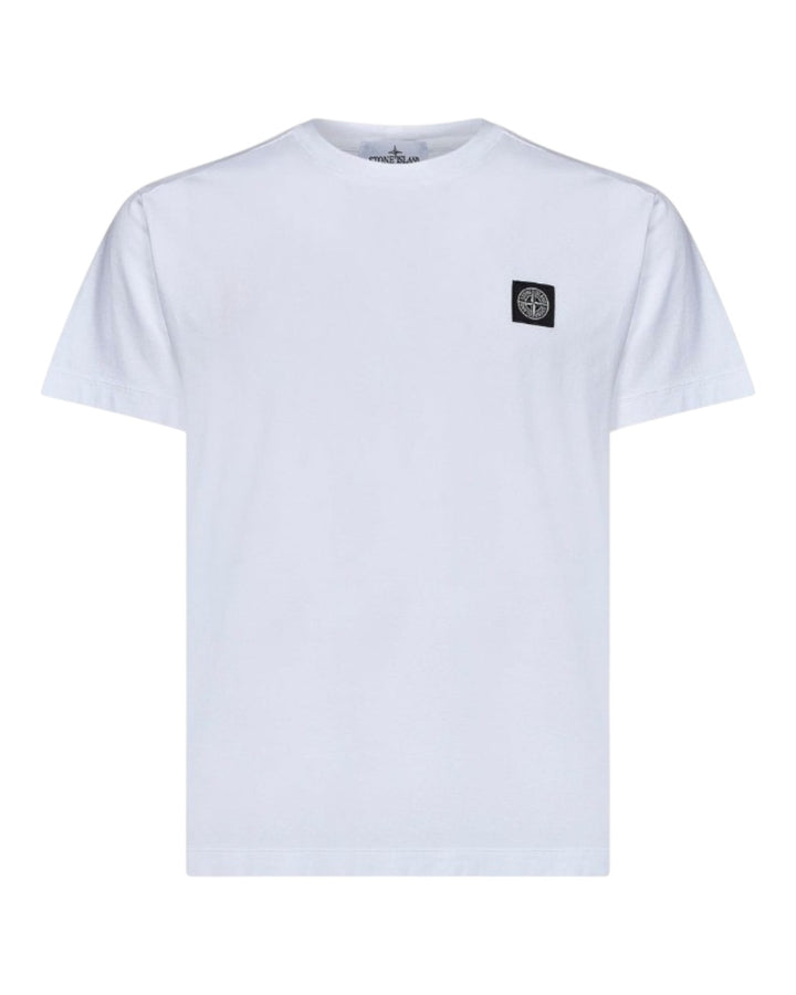 Stone Island Cotton Jersey Slim-fit T-shirt with Compass Patch