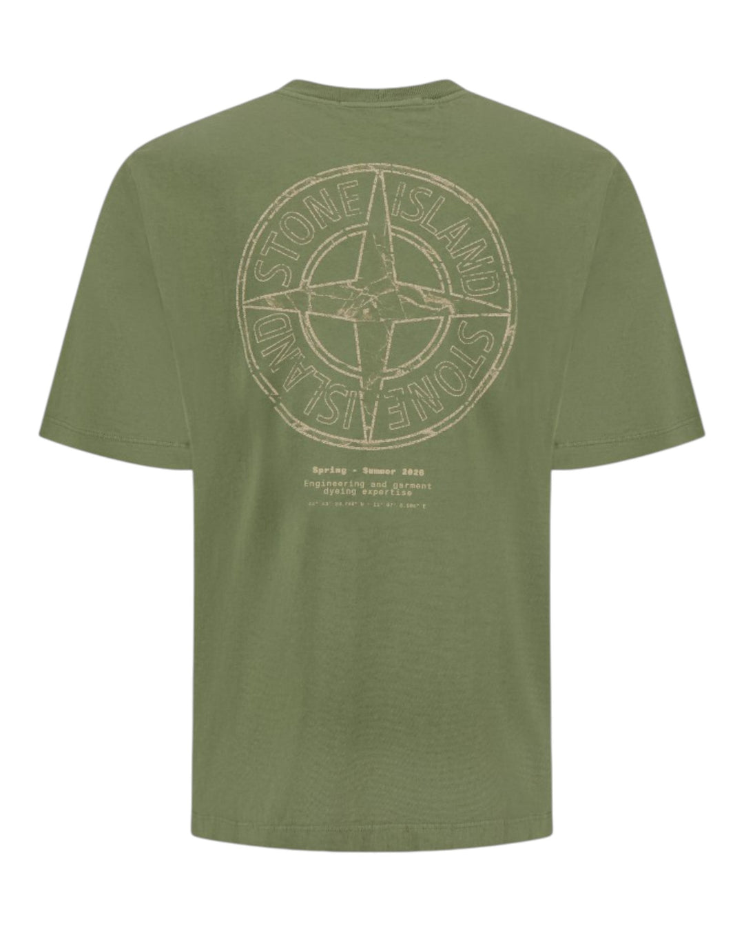 Stone Island Organic Cotton Jersey Graphic T-Shirt