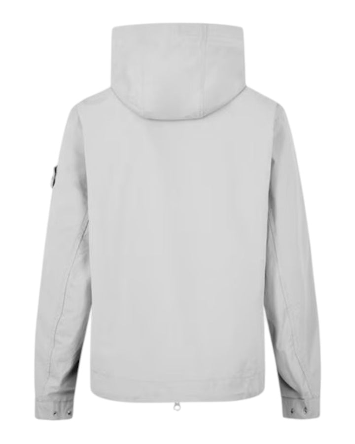 Stone Island All-Weather Cotton Canvas Ghost Hooded Jacket