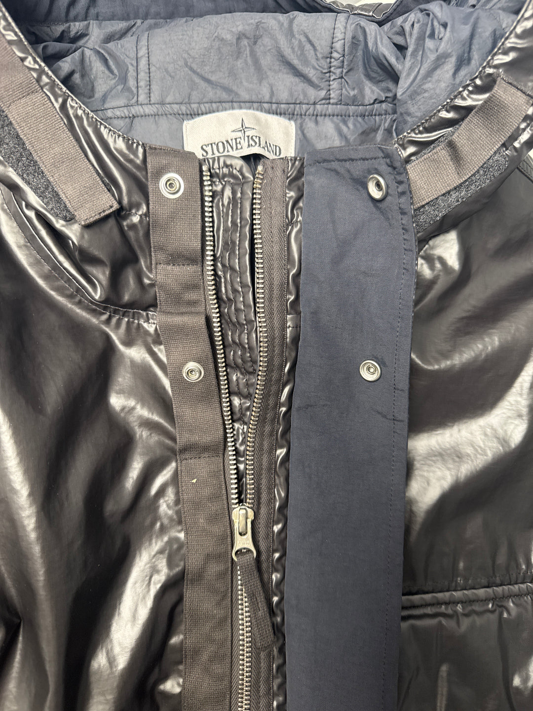 Stone Island Hooded Mussola Gommata Parka